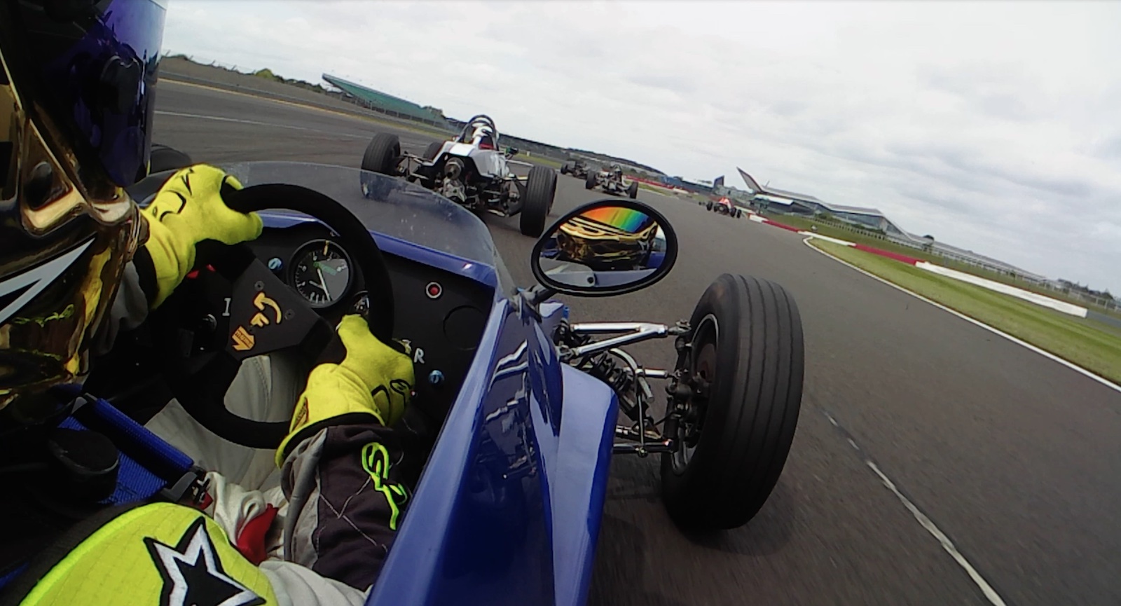 Onboard the Crossle at Silverstone GP circuit